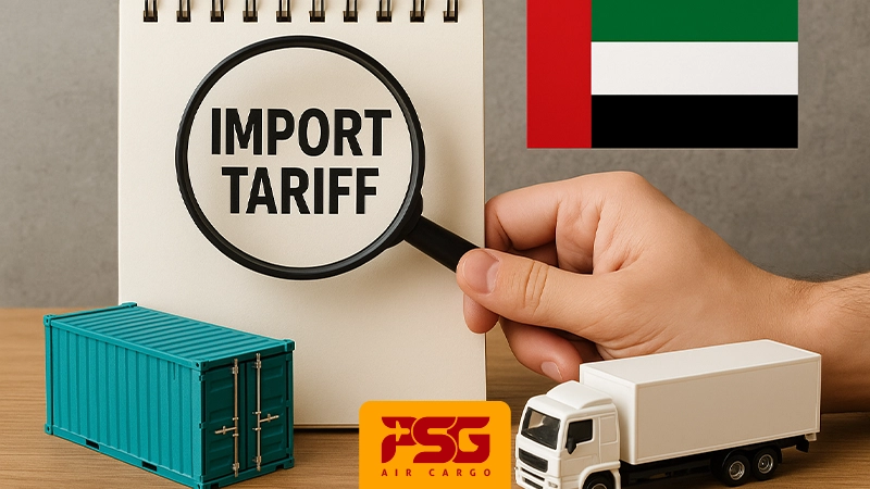 Import tariffs in the UAE