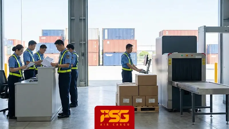 the people that are responsible for customs clearance