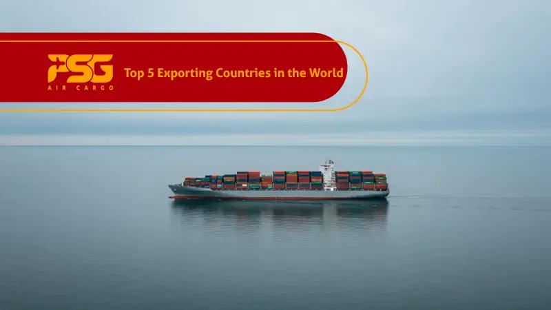 The top five exporting countries