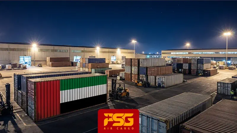 Loading Freight at ports