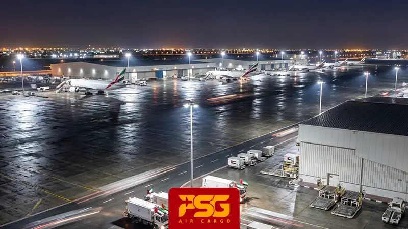 transporting cargoes at airports 