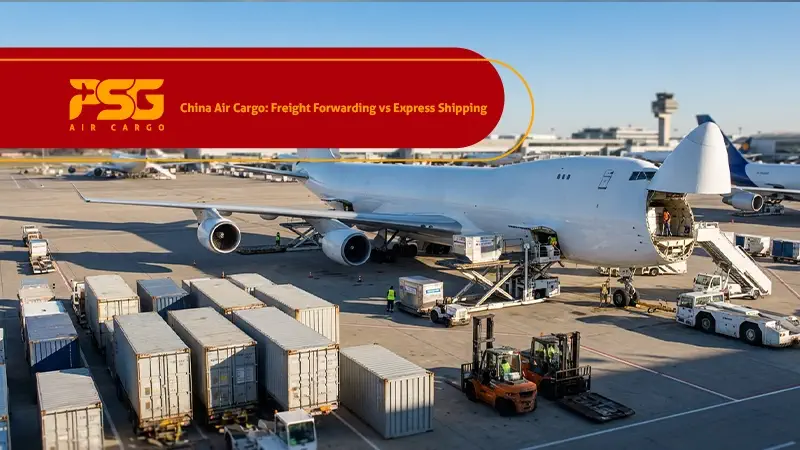 loading cargoes to a plane at an airport.