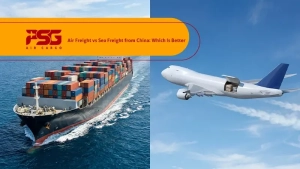 transporting cargoes by air and sea.